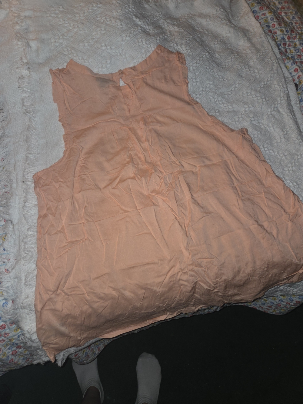 torrid Peach Sleeveless V-Neck Camisole